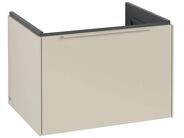 Villeroy & Boch Subway 3.0 Umyvadlová skříňka, 62x43x48 cm, 1 zásuvka, Cashmere Grey