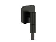 Hansgrohe FixFit Fine Q Nástěnné kolínko, kartáčovaný černý chrom