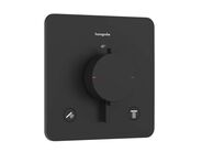 Hansgrohe Ecostat Comfort Q Termostatická baterie pod omítku, pro 2 spotřebiče, matná černá