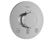 Hansgrohe Ecostat Comfort S Termostatická baterie pod omítku, pro 2 spotřebiče, chrom
