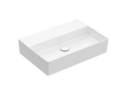 Villeroy & Boch Memento 2.0 Umyvadlo 600x420 mm, bez přepadu, bez otvoru pro baterii, CeramicPlus, alpská bílá