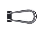 Bemeta Help Podpěrné madlo ve tvaru U 600 mm, nerez, lesk, s krytkou