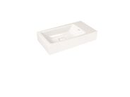 Kaldewei Cono 3074 umyvadlo na desku, 55x30 cm, bez přepadu, bez otvoru, Perl-Effekt, bílá