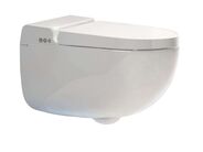 Kludi CLEANTRONIC Elektronický bidet s keramikou a dálkovým ovládáním, Rimless, Spiralflush, lesklá bílá