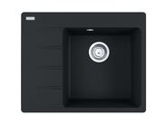 Franke Centro Fragranitový dřez CNG 611-62 TL/7, 62x50 cm, matná černá