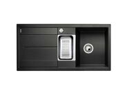 Blanco Metra 6 Silgranitový dřez, 100x50 cm, s ovládáním odtoku, antracit
