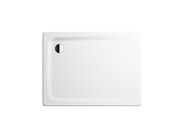 Kaldewei Superplan 389-5 vanička 80x120x2,5 cm, se sníženým polystyrénovým nosičem, celoplošný Antislip, Perl-Effekt, bílá