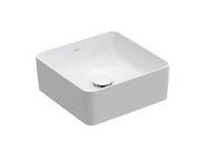 Villeroy & Boch Collaro Umyvadlo na desku, 380x380 mm, CeramicPlus, Stone White