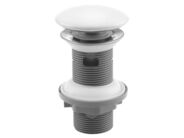 Isvea Umyvadlová výpust 5/4“, click-clack, keramická zátka, 20-70mm, bílá