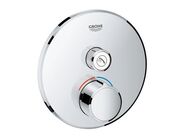 Grohe SmartControl Baterie pod omítku s 1 výstupem, chrom