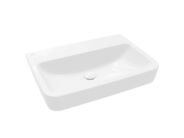 Villeroy & Boch O.novo Umyvadlo 650x460 mm, bez přepadu, bez otvoru pro baterii, CeramicPlus, alpská bílá