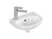 Villeroy & Boch O.novo Umývátko 36x28 cm, s přepadem, otvor pro baterii, alpská bílá