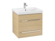 Villeroy & Boch Avento Umyvadlová skříňka, 580x514x452 mm, 2 zásuvky, Nordic Oak