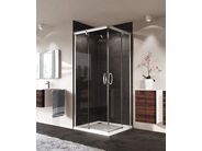Hüppe Aura elegance čtvercový sprchový kout, 90x90x190cm