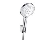 Hansgrohe Raindance S Set sprchové hlavice, 3 proudy, držáku a hadice, bílá/chrom
