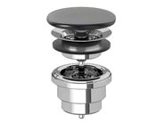 Villeroy & Boch Neuzavíratelná výpusť, Pure Black