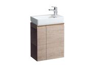 Laufen Pro S Umyvadlová skříňka s dvířky a boční policí vlevo, 47x28x61 cm, světlý dub
