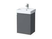 Laufen Pro S Umyvadlová skříňka s dvířky, 42x32x58 cm, panty vpravo, grafit mat