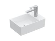 Villeroy & Boch Memento 2.0 Umývátko nábytkové 400x260 mm, bez přepadu, 1 otvor pro baterii, CeramicPlus, alpská bílá
