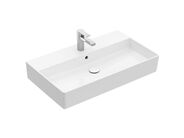 Villeroy & Boch Memento 2.0 Umyvadlo 800x470 mm, s přepadem, otvor pro baterii, alpská bílá