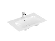 Villeroy & Boch Finion Umyvadlo se skrytým přepadem, 800x500 mm, s CeramicPlus, alpská bílá