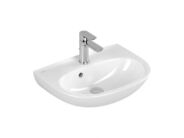 Villeroy & Boch O.novo Umývátko 50x38 cm, s přepadem, otvor pro baterii, CeramicPlus, alpská bílá