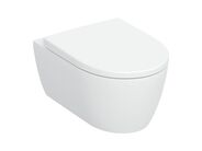Geberit iCon Závěsné WC se sedátkem, SoftClose, TurboFlush, Rimfree, KeraTect, bílá