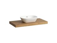 Laufen Lani Deska pod umyvadlo, 99 cm, středový výřez, dub