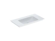 Geberit ONE umyvadlo, 90x48 cm, bez otvoru pro baterii, bez přepadu, KeraTect, bílá