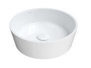 OMNIRES Bari M+ Umyvadlo na desku, průměr 38 cm, bez přepadu, bílá