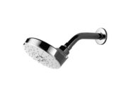OMNIRES Douglas Hlavová sprcha, průměr 13 cm, 2 proudy, chrom
