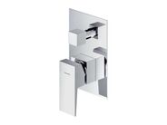 OMNIRES Fresh Baterie pod omítku, pro 2 spotřebiče, s tělesem, chrom