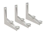 Geberit souprava montážních konzol, hrací a mycí plocha, pro tři umyvadlové armatury (3 ks)