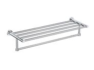 OMNIRES Modern Project Polička s držákem ručníků, délka 60 cm, chrom