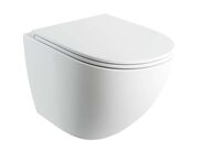 OMNIRES OTTAWA COMFORT Závěsné WC se sedátkem SoftClose, Rimless, matná bílá