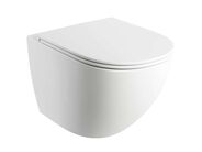 OMNIRES Ottawa Závěsné WC se sedátkem SoftClose, Rimless, matná bílá