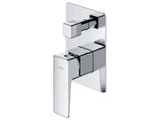 OMNIRES Parma Baterie pod omítku, pro 2 spotřebiče, s tělesem, chrom