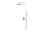 OMNIRES Fresh Sprchový set s baterií pod omítku, s tělesem, 25x25 cm, chrom