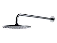 OMNIRES Slimline Hlavová sprcha, průměr 25 cm, kartáčovaný nikl