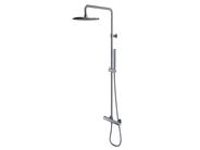 OMNIRES Y Sprchový set s termostatem, průměr 25 cm, kartáčovaný nikl