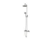 OMNIRES Y Sprchový set s termostatem, průměr 20 cm, 5 proudů, chrom