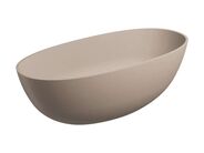 OMNIRES Shell M+ Volně stojící vana, 160x75 cm, matná béžová