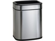 Bemeta Hotelové vybavení Odpadkový koš, 6L, ochrana proti otiskům, nerez mat
