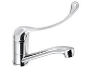 Aqualine AQUALINE 35 umyvadlová baterie s otočnou hubicí, lékařská páka, chrom