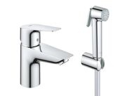 Grohe BauEdge Umyvadlová baterie s bidetovou sprškou, chrom