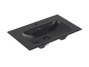 Villeroy & Boch Finion Umyvadlo nábytkové 80x50 cm, bez přepadu, otvor pro baterii, CeramicPlus, Pure Black