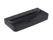 Villeroy & Boch Finion Dvojumyvadlo 100x47 cm, bez přepadu, 2 otvory pro baterie, CeramicPlus, Pure Black