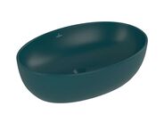 Villeroy & Boch Artis Umyvadlo na desku 48x33 cm, bez přepadu, bez otvoru pro baterii, CeramicPlus, Teal