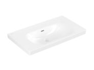 Villeroy & Boch Skyla Umyvadlo 80x46 cm, s přepadem, bez otvoru pro baterii, alpská bílá