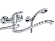 Novaservis Vanová paneláková baterie 150 mm Metalia 55 chrom
